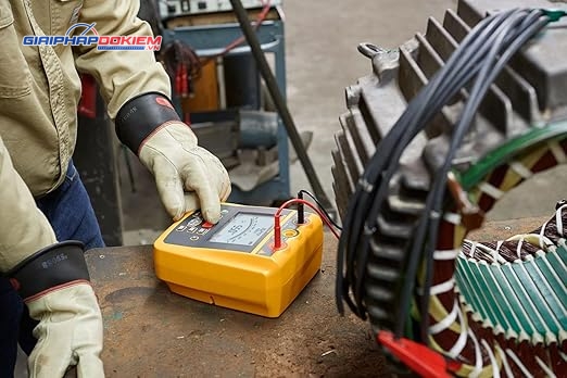 Máy Đo Điện Trở Cách Điện Fluke 1537 2500V (Megaohm kế cao áp) 17 Máy Đo Điện Trở Cách Điện Fluke 1537 2500V (Megaohm kế cao áp) - Ảnh 8