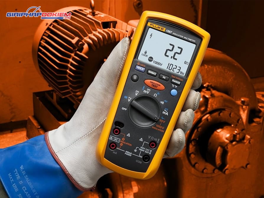 Máy đo điện trở vạn năng FLUKE 1587 17 Máy đo điện trở vạn năng FLUKE 1587 - Ảnh 7