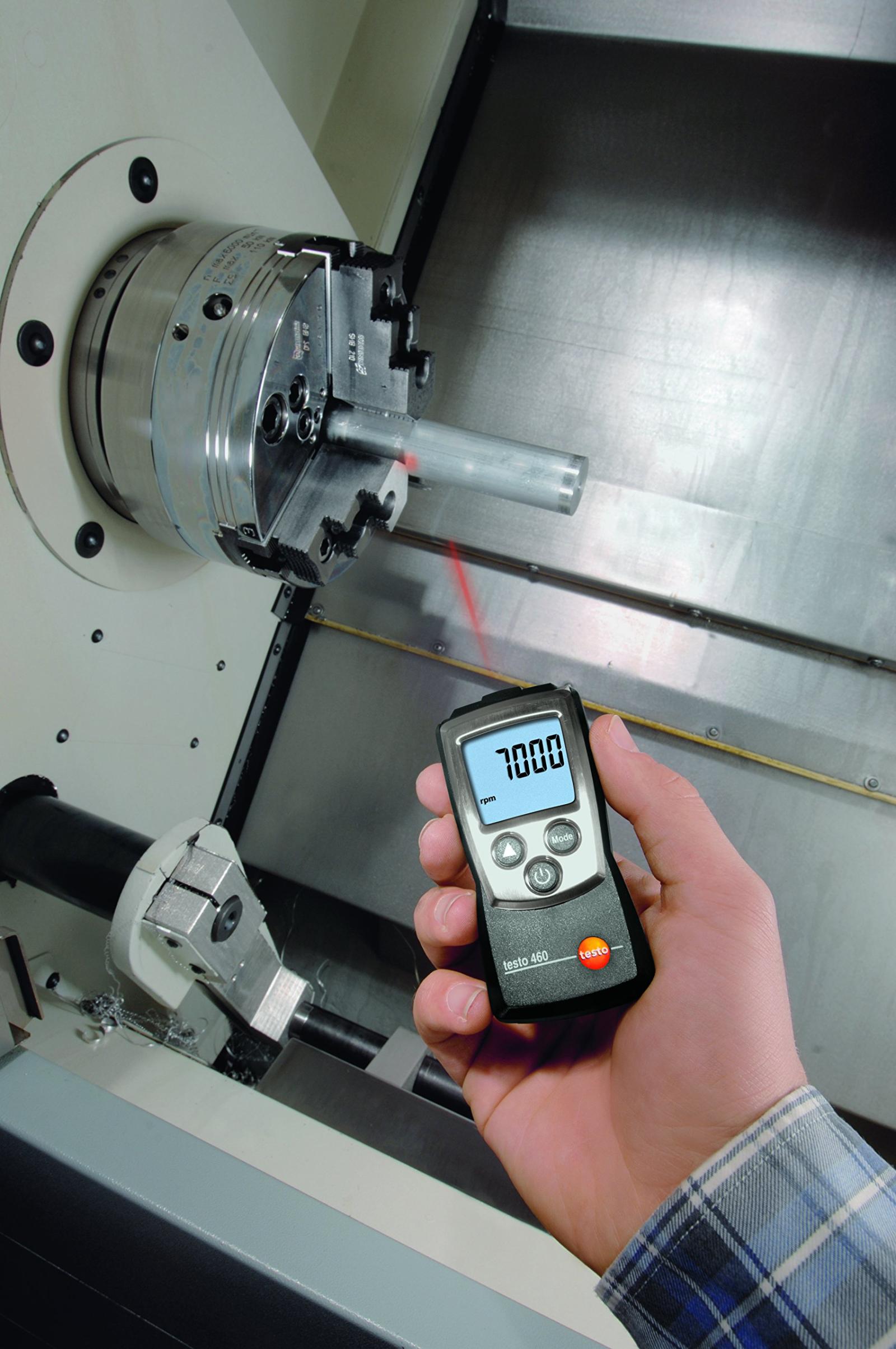 Máy đo tốc độ vòng quay Testo 460 (100 ~ 29999 rpm) 6 Máy đo tốc độ vòng quay Testo 460 (100 ~ 29999 rpm) - Ảnh 3