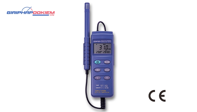 Máy đo nhiệt độ độ ẩm CENTER 310 2 Máy đo nhiệt độ độ ẩm CENTER 310