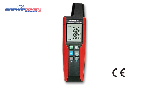 Máy đo lượng khí CO2 CENTER 512 (NDIR) 2 Máy đo lượng khí CO2 CENTER 512 (NDIR)