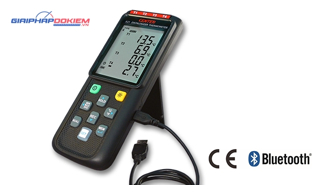 Máy đo nhiệt độ 4 kênh không dây CENTER 521 3 Máy đo nhiệt độ 4 kênh không dây CENTER 521 - Ảnh 2
