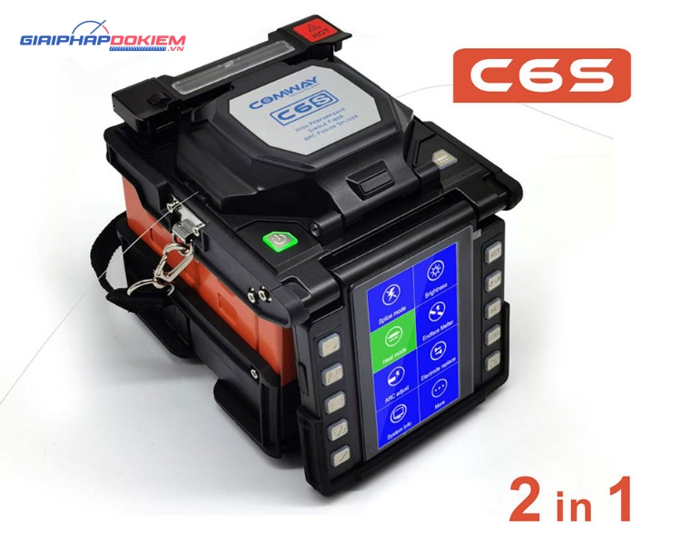 Máy hàn cáp quang Comway C6S 6 Máy hàn cáp quang Comway C6S - Ảnh 4