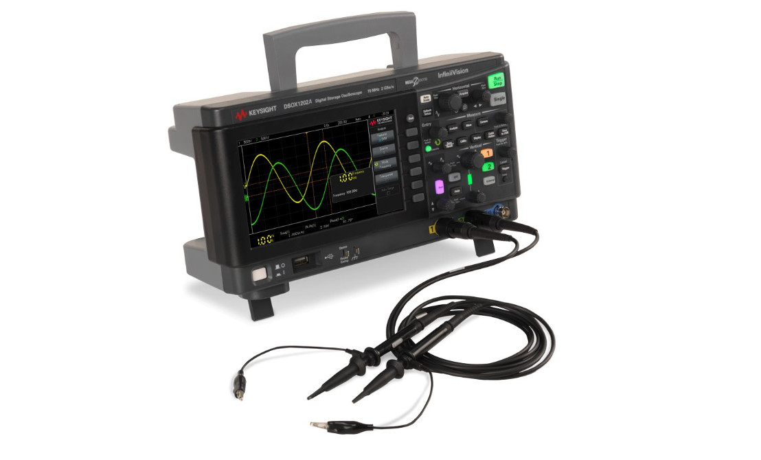 Máy hiện sóng số KEYSIGHT DSOX1202A (70Mhz, 2 CH, 2 GSa/s) 3 Máy hiện sóng số KEYSIGHT DSOX1202A (70Mhz, 2 CH, 2 GSa/s) - Ảnh 2