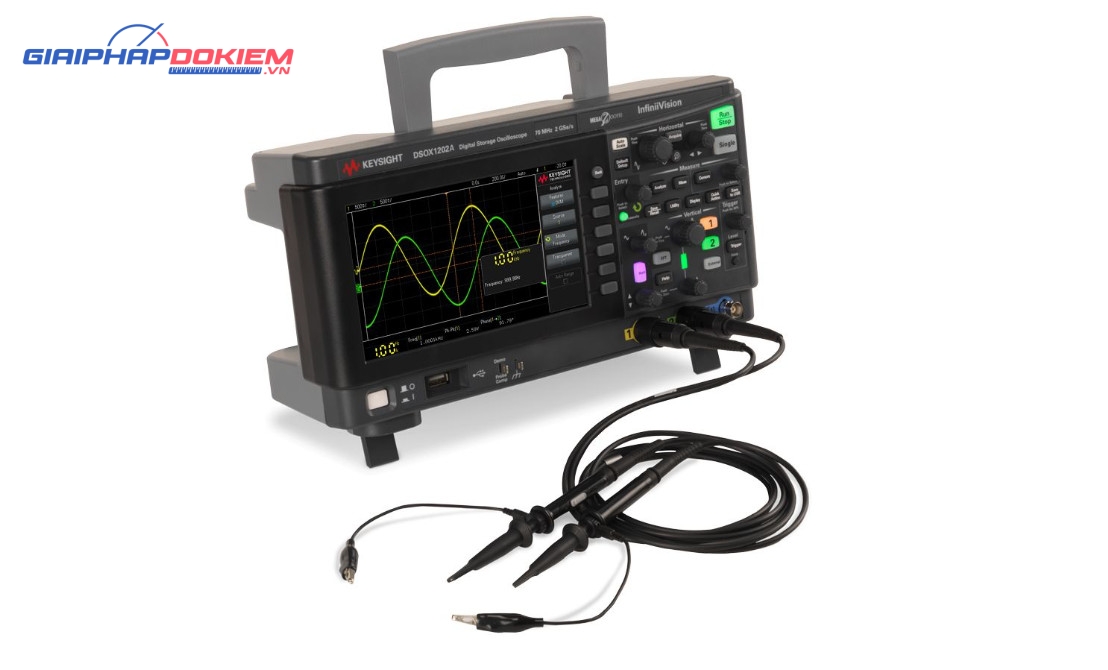 Máy hiện sóng số KEYSIGHT DSOX1202A (70Mhz, 2 CH, 2 GSa/s) 3 Máy hiện sóng số KEYSIGHT DSOX1202A (70Mhz, 2 CH, 2 GSa/s) - Ảnh 2