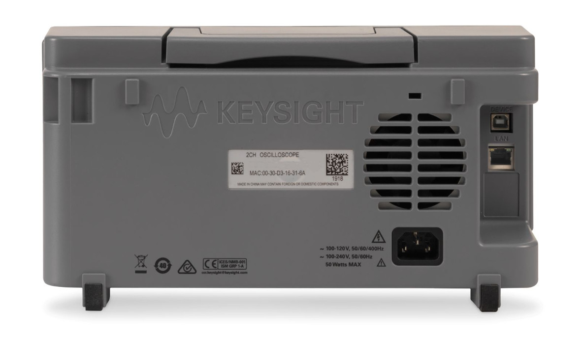 Máy hiện sóng số KEYSIGHT DSOX1202A (70Mhz, 2 CH, 2 GSa/s) 5 Máy hiện sóng số KEYSIGHT DSOX1202A (70Mhz, 2 CH, 2 GSa/s) - Ảnh 4