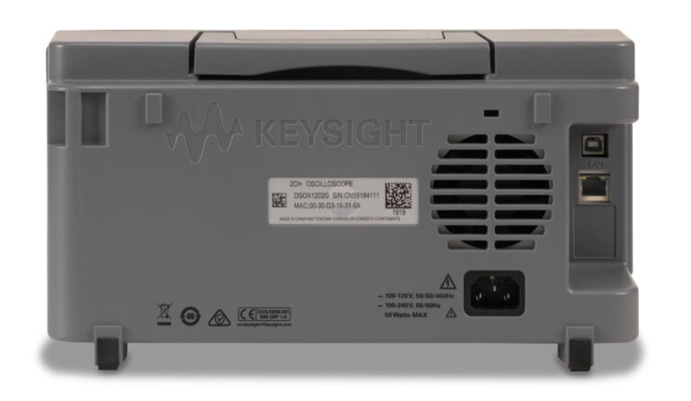 Wavegen Soft Key Máy hiện sóng số KEYSIGHT DSOX1202G ( 70Mhz, 2 CH, 2 GSa/s, WaveGen 20 ...