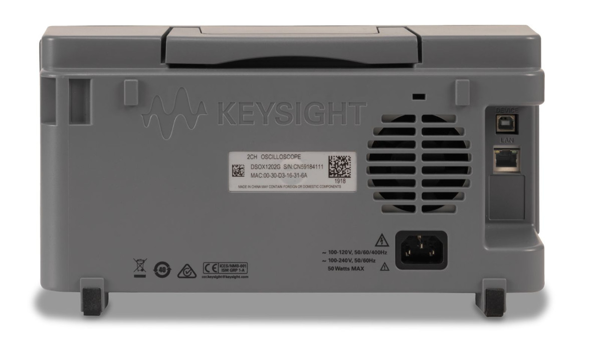 Máy hiện sóng số KEYSIGHT DSOX1202G ( 70Mhz, 2 CH, 2 GSa/s, WaveGen 20-MHz ) 5 Máy hiện sóng số KEYSIGHT DSOX1202G ( 70Mhz, 2 CH, 2 GSa/s, WaveGen 20-MHz ) - Ảnh 4