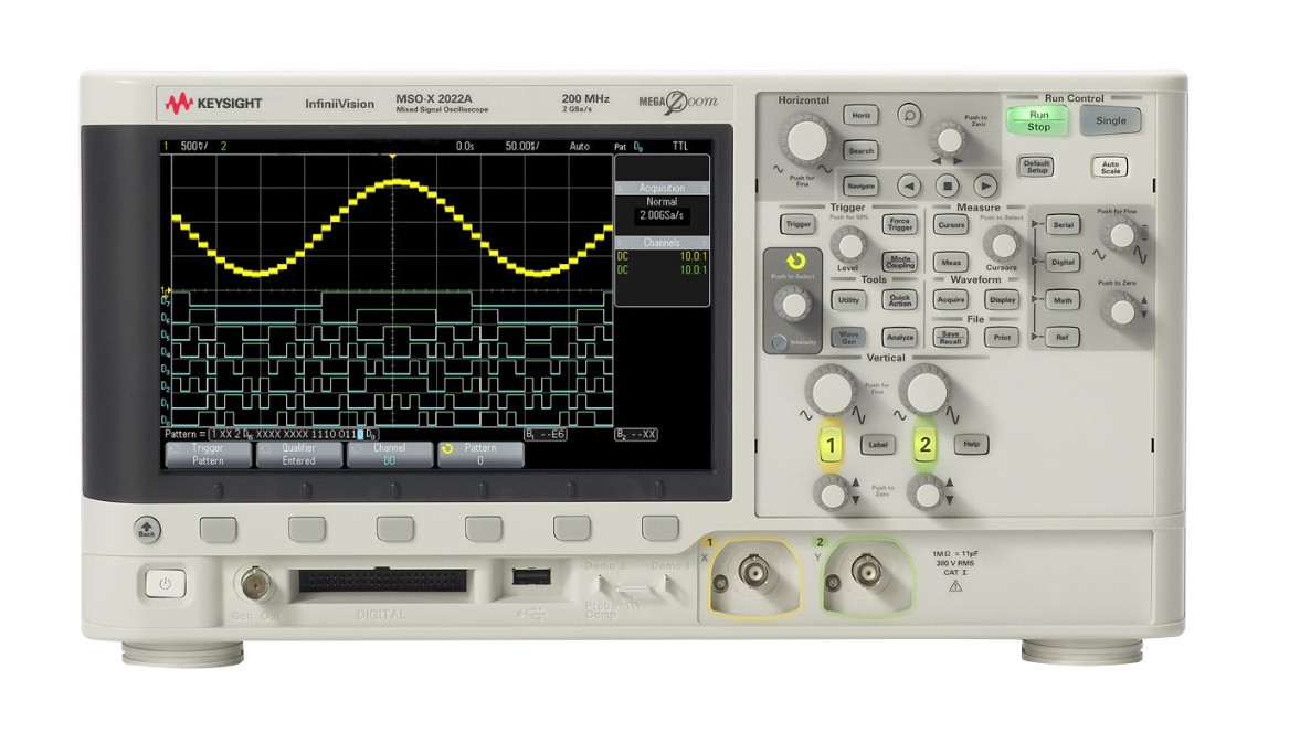 Máy hiện sóng số KEYSIGHT DSOX2022A (200 MHz, 2CH, 2 GSa/s) 9 Máy hiện sóng số KEYSIGHT DSOX2022A