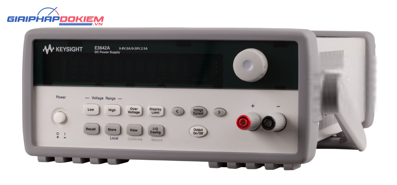 Bộ nguồn DC 1 đầu ra với 2 dải tùy chọn KEYSIGHT E3642A (0-8V/5A & 0-20V/2.5, 50W) 3 Bộ nguồn DC 1 đầu ra với 2 dải tùy chọn KEYSIGHT E3642A (0-8V/5A & 0-20V/2.5, 50W) - Ảnh 2