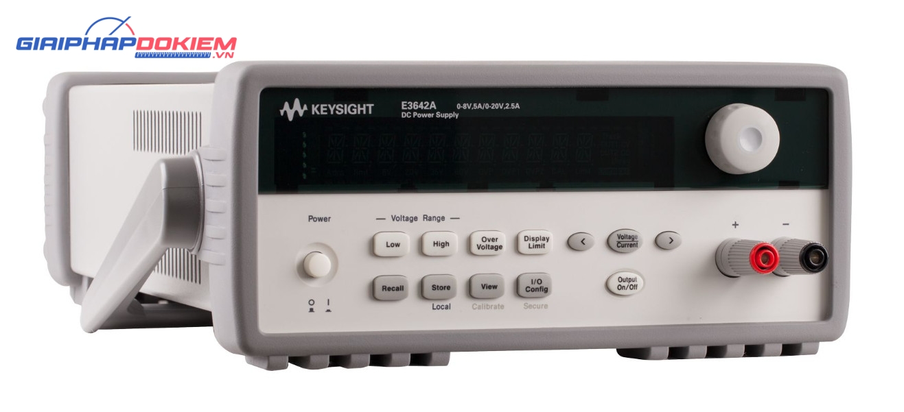 Bộ nguồn DC 1 đầu ra với 2 dải tùy chọn KEYSIGHT E3642A (0-8V/5A & 0-20V/2.5, 50W) 2 Bộ nguồn DC 1 đầu ra với 2 dải tùy chọn KEYSIGHT E3642A (0-8V/5A & 0-20V/2.5, 50W)