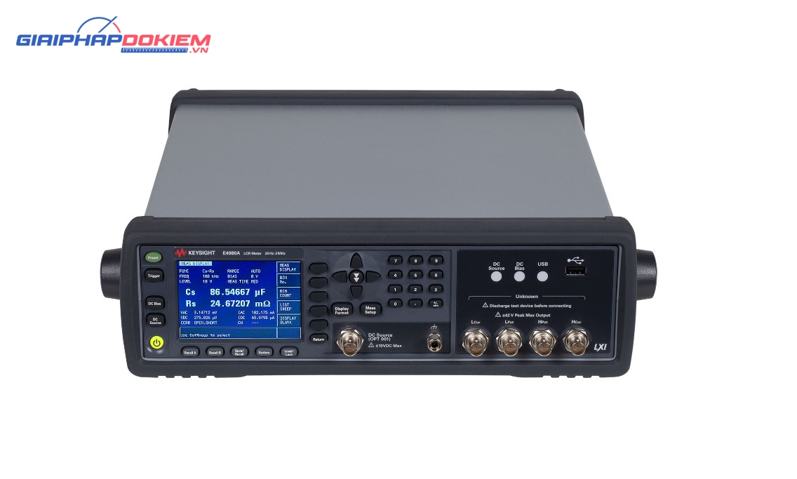 Thiết bị đo LCR KEYSIGHT E4980A (20 Hz~2 MHz, bao gồm option E4980A-001) 2 Thiết bị đo LCR KEYSIGHT E4980A (20 Hz~2 MHz, bao gồm option E4980A-001)