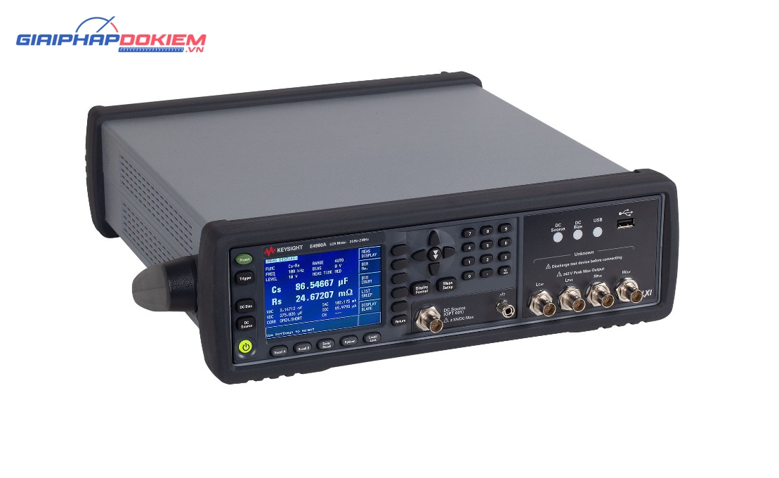 Thiết bị đo LCR KEYSIGHT E4980A (20 Hz~2 MHz, bao gồm option E4980A-001) 3 Thiết bị đo LCR KEYSIGHT E4980A (20 Hz~2 MHz, bao gồm option E4980A-001) - Ảnh 2