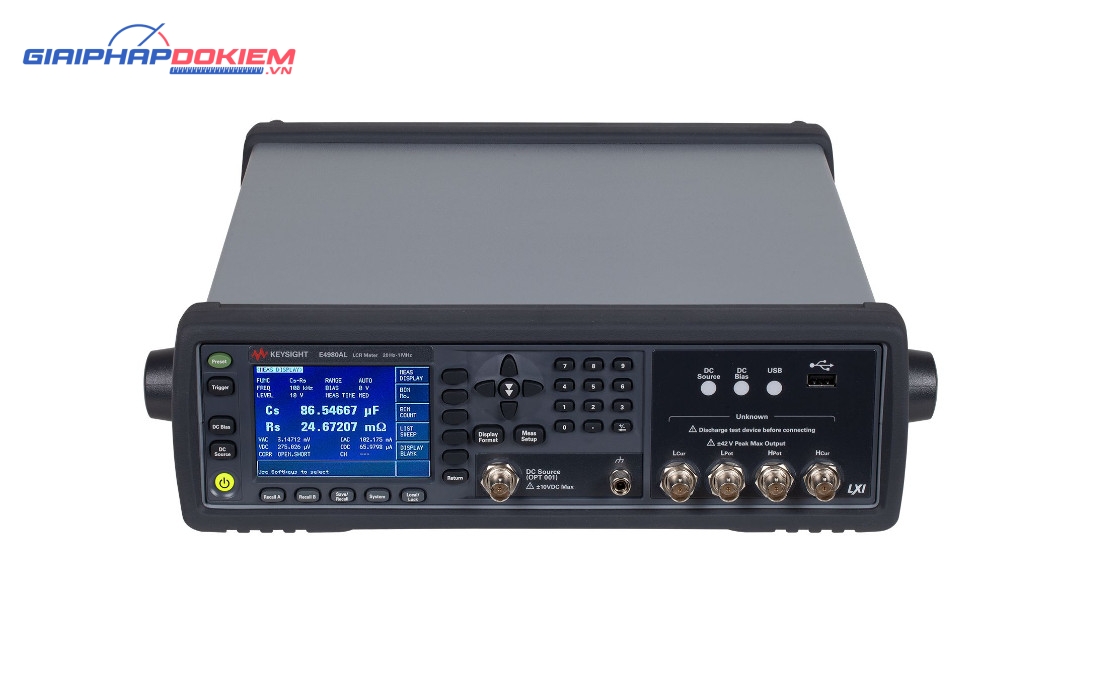 Thiết bị đo LCR KEYSIGHT E4980AL (Bao gồm E4980AL-102) 2 Thiết bị đo LCR KEYSIGHT E4980AL (Bao gồm E4980AL-102)