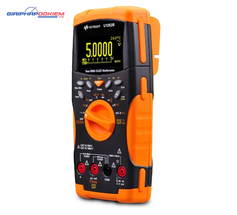 Đồng hồ vạn năng KEYSIGHT U1253B (OLED, 0.025%, out xung PWM 4.8kHz, pin sạc, AC+DC) 3 Đồng hồ vạn năng KEYSIGHT U1253B (OLED, 0.025%, out xung PWM 4.8kHz, pin sạc, AC+DC) - Ảnh 2