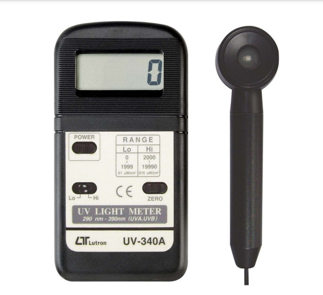 Máy đo bức xạ UV LUTRON UV-340A 3 Máy đo bức xạ UV LUTRON UV-340A