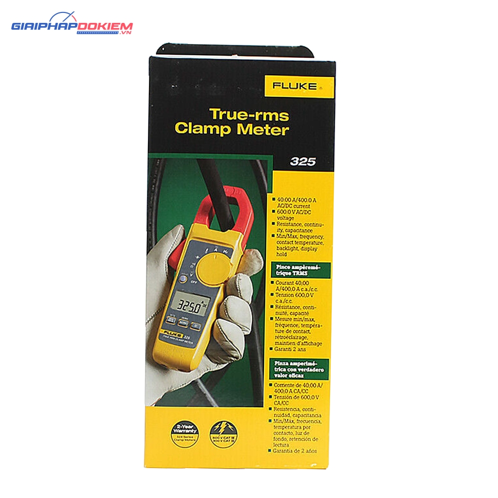Ampe kìm AC/DC FLUKE 325 (AC/DC 400A, True RMS) 16 Ampe kìm AC/DC FLUKE 325 (AC/DC 400A, True RMS) - Ảnh 4