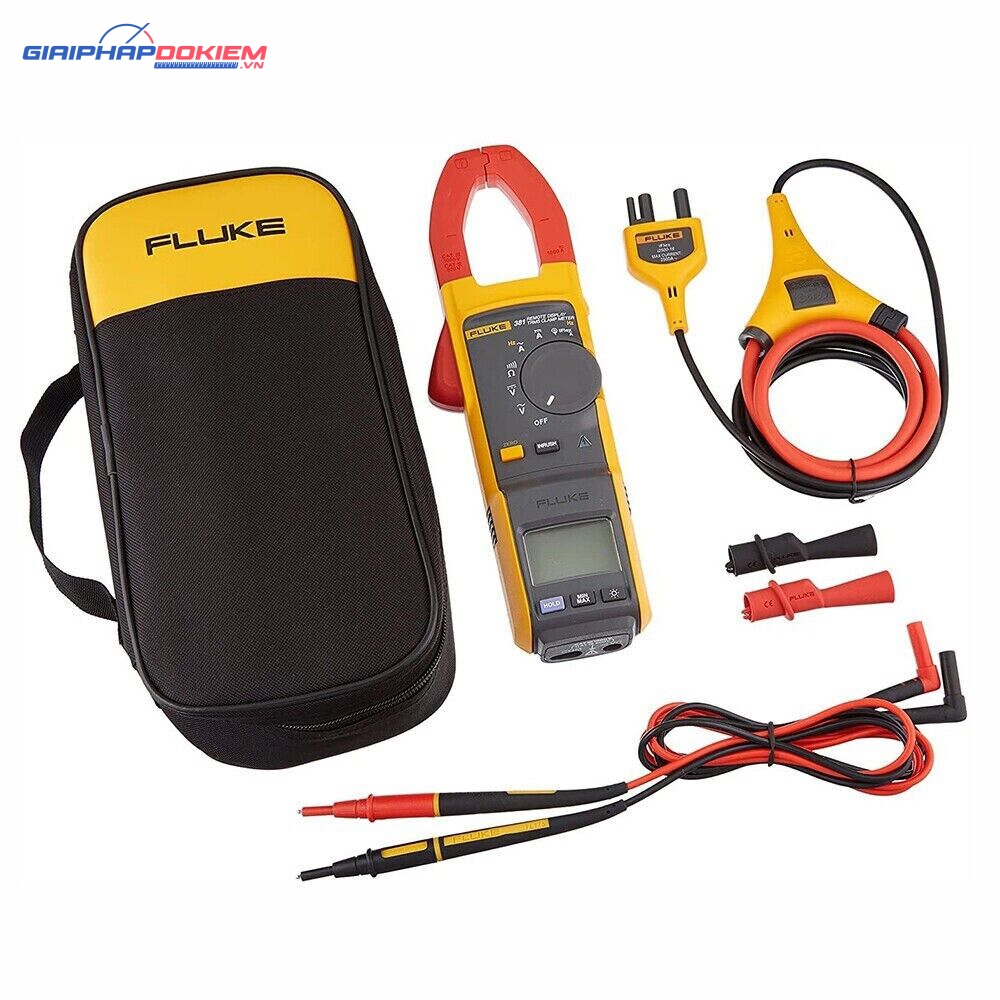 Ampe kìm AC/DC hiệu dụng thực hiển thị từ xa Fluke 381 với iFlex 20 Ampe kìm AC/DC hiệu dụng thực hiển thị từ xa Fluke 381 với iFlex - Ảnh 10