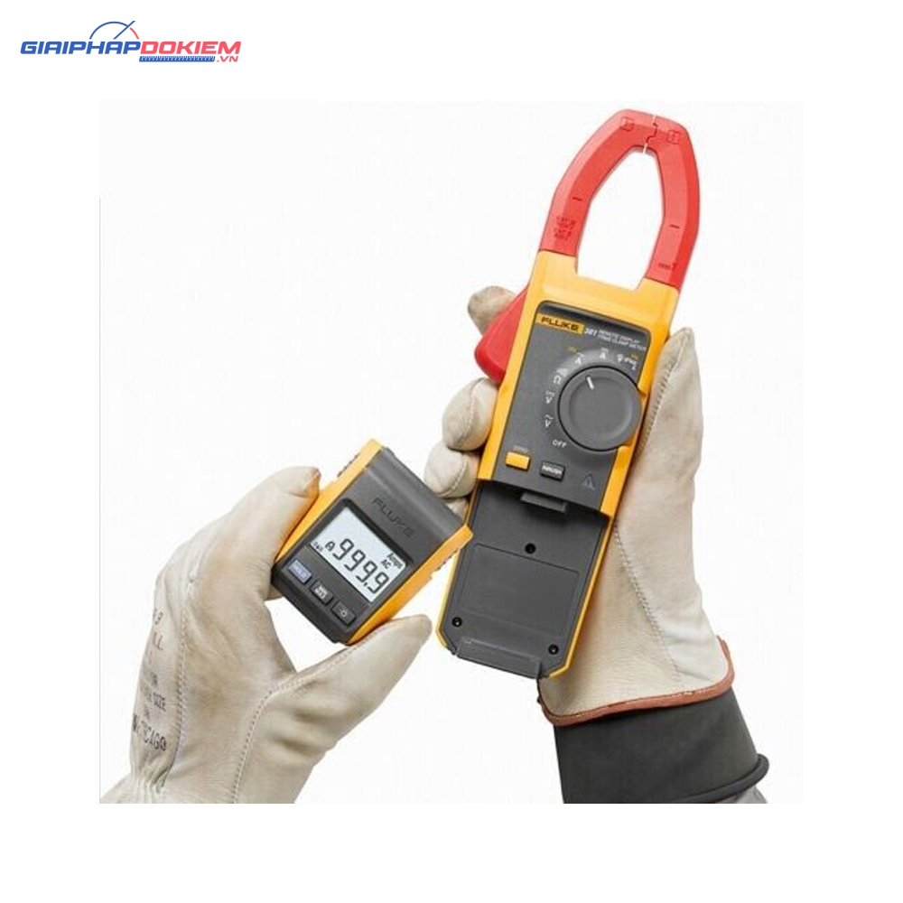 Ampe kìm AC/DC hiệu dụng thực hiển thị từ xa Fluke 381 với iFlex 13 Ampe kìm AC/DC hiệu dụng thực hiển thị từ xa Fluke 381 với iFlex - Ảnh 3