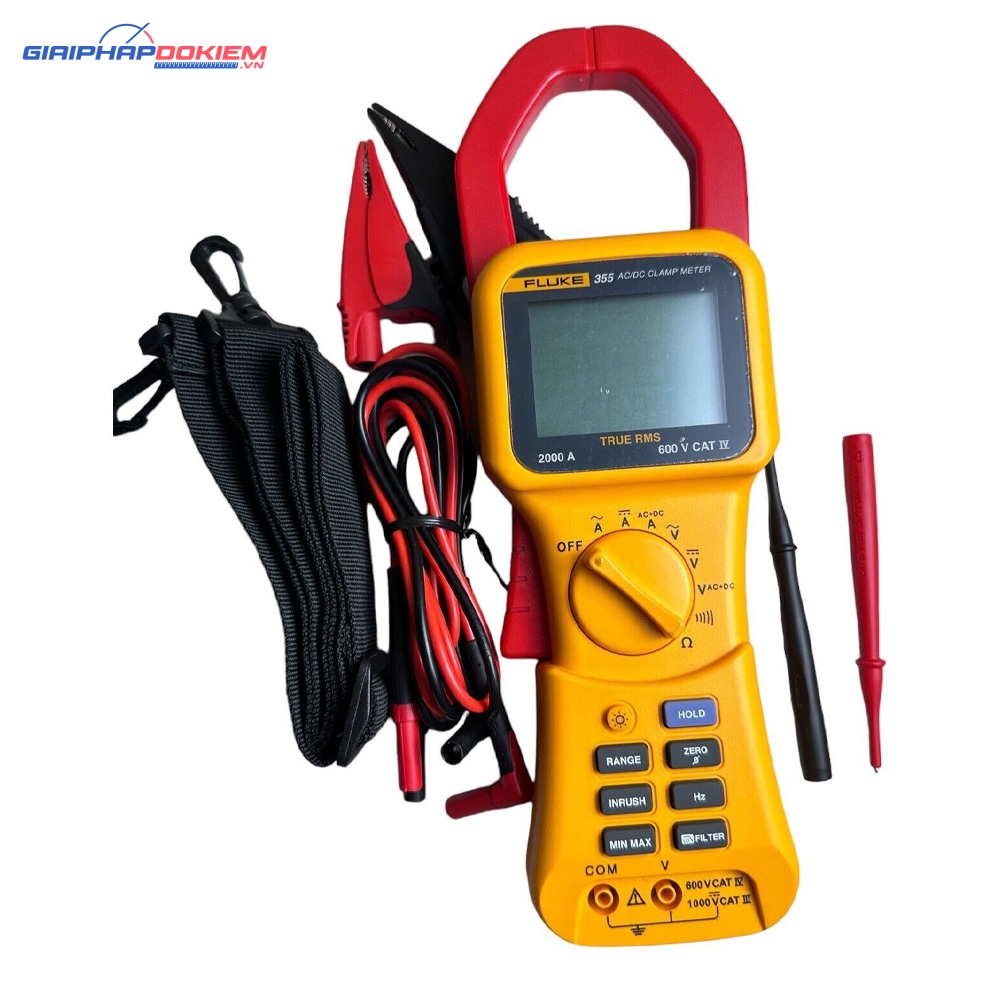 Ampe kìm FLUKE 355 (2000A; True RMS) 13 Ampe kìm FLUKE 355 (2000A; True RMS) - Ảnh 3