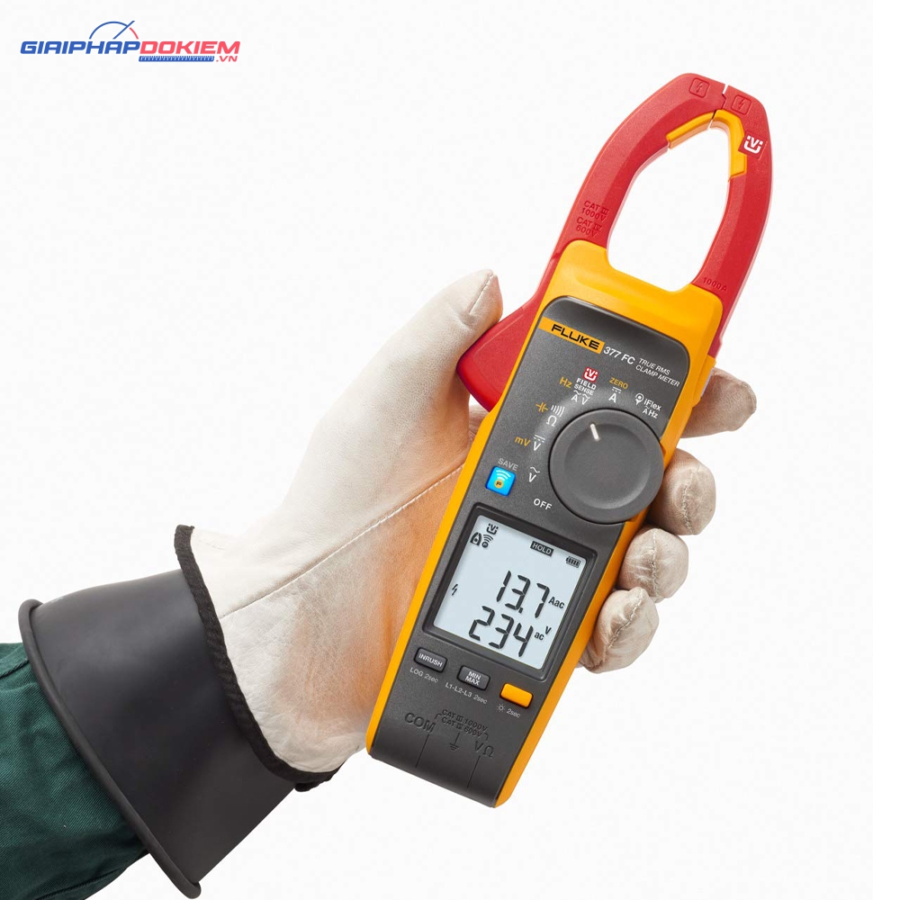 Ampe kìm FLUKE 377 FC (AC/DC 1000 A) 15 Ampe kìm FLUKE 377 FC (AC/DC 1000 A) - Ảnh 4