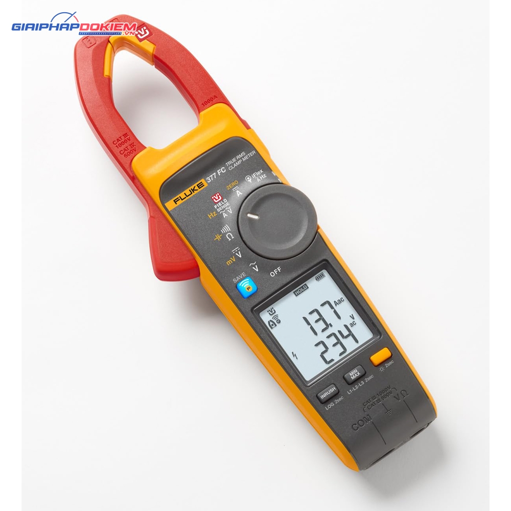 Ampe kìm FLUKE 377 FC (AC/DC 1000 A) 14 Ampe kìm FLUKE 377 FC (AC/DC 1000 A) - Ảnh 3
