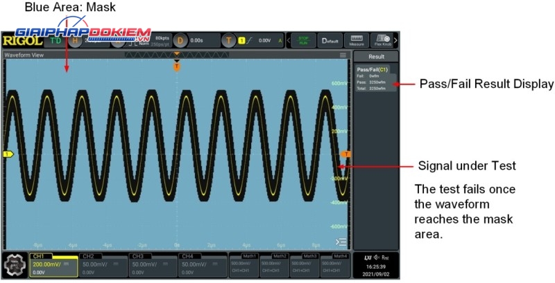 Máy hiện sóng oscilloscope Rigol DHO1074 (70Mhz, 4 kênh) 12 Máy hiện sóng oscilloscope Rigol DHO1074 (70Mhz, 4 kênh) - Ảnh 6