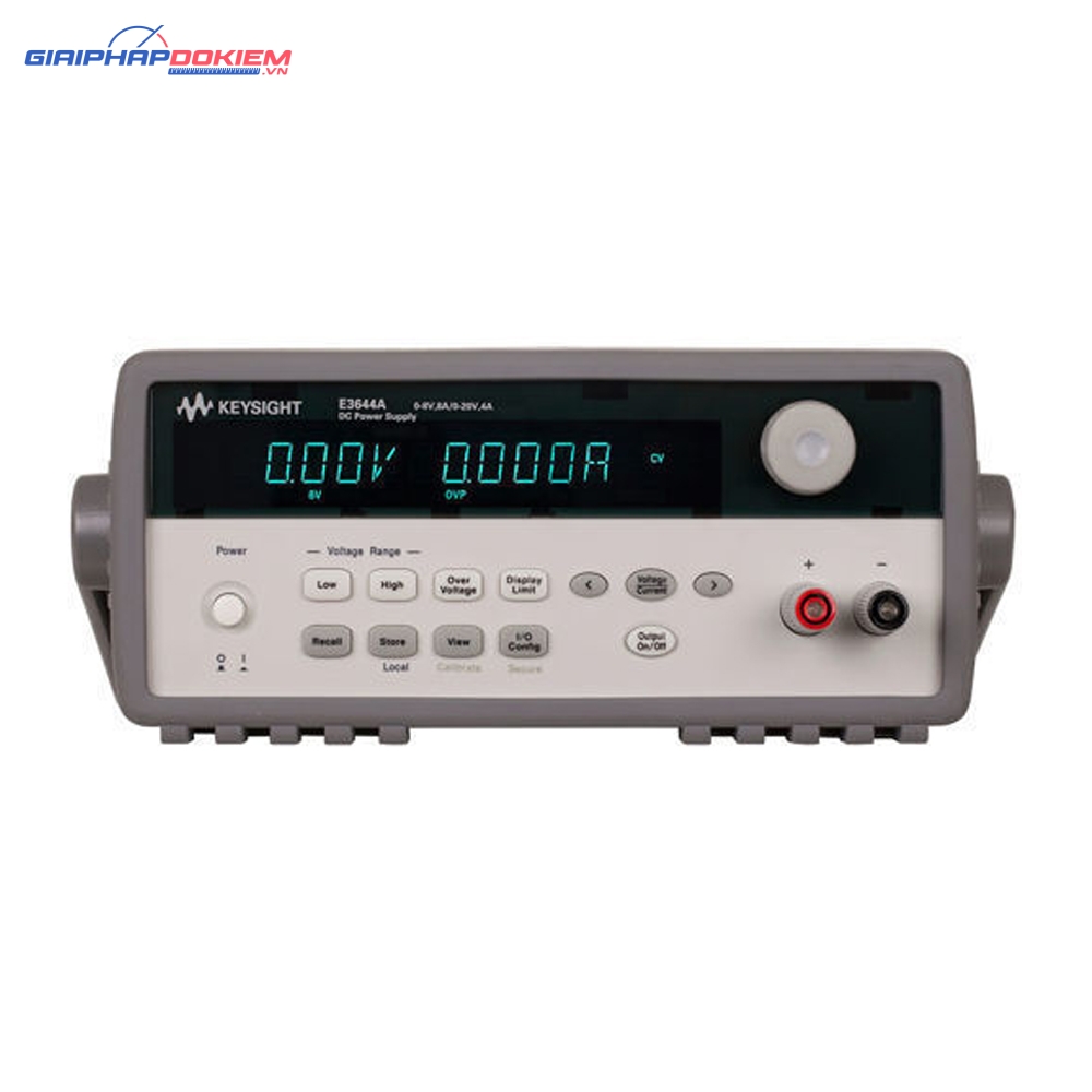 Bộ nguồn DC 1 đầu ra với 2 dải tùy chọn KEYSIGHT E3644A (0-8V/8A & 0-20V/4A, 80W) 2 Bộ nguồn DC 1 đầu ra với 2 dải tùy chọn KEYSIGHT E3644A (0-8V/8A & 0-20V/4A, 80W)