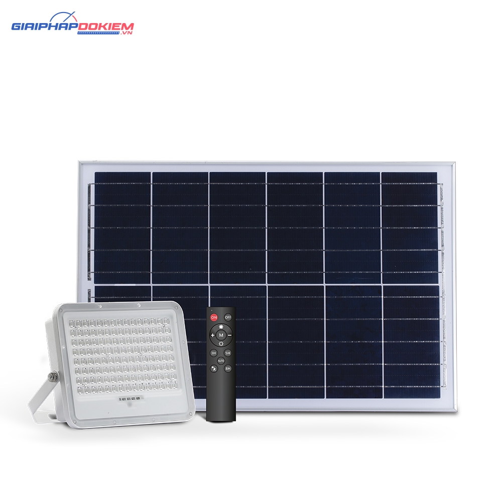 Đèn chiếu pha năng lượng mặt trời CP02.SL.RF 50W 2 Đèn chiếu pha năng lượng mặt trời CP02.SL.RF 50W
