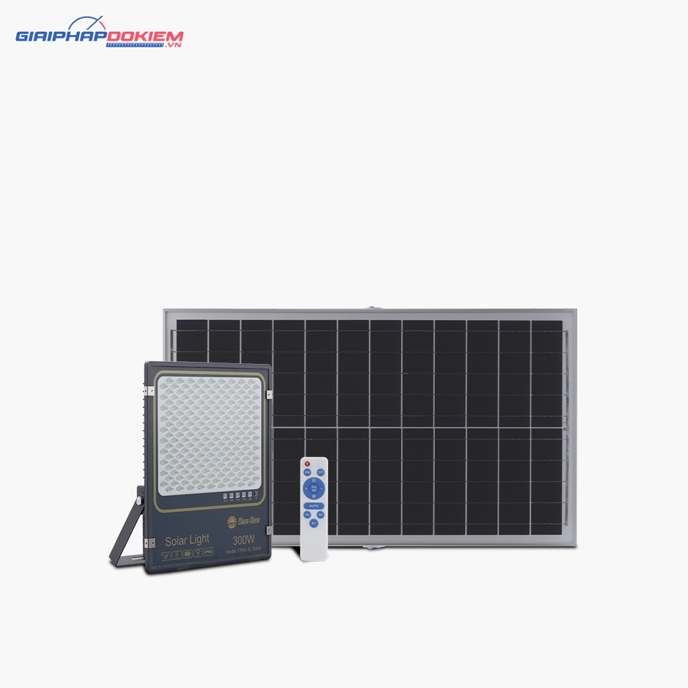 Đèn LED chiếu pha năng lượng mặt trời CP03.SL 300W 2 Đèn LED chiếu pha năng lượng mặt trời CP03.SL 300W