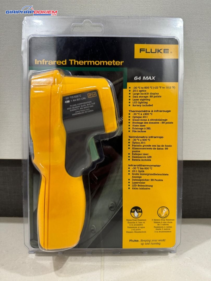 Máy đo nhiệt độ hồng ngoại Fluke 64 MAX 24 Máy đo nhiệt độ hồng ngoại Fluke 64 MAX - Ảnh 9