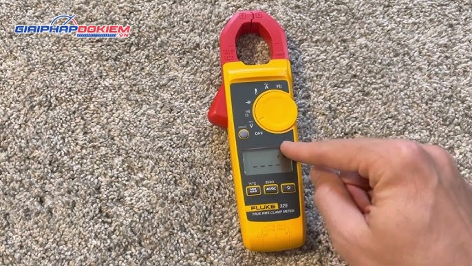 Ampe kìm AC/DC FLUKE 325 (AC/DC 400A, True RMS) 20 Ampe kìm AC/DC FLUKE 325 (AC/DC 400A, True RMS) - Ảnh 8