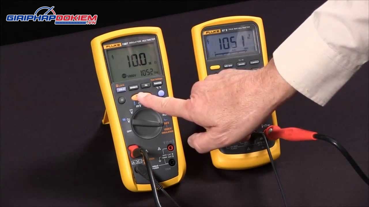 Máy đo điện trở vạn năng FLUKE 1587 18 Máy đo điện trở vạn năng FLUKE 1587 - Ảnh 8