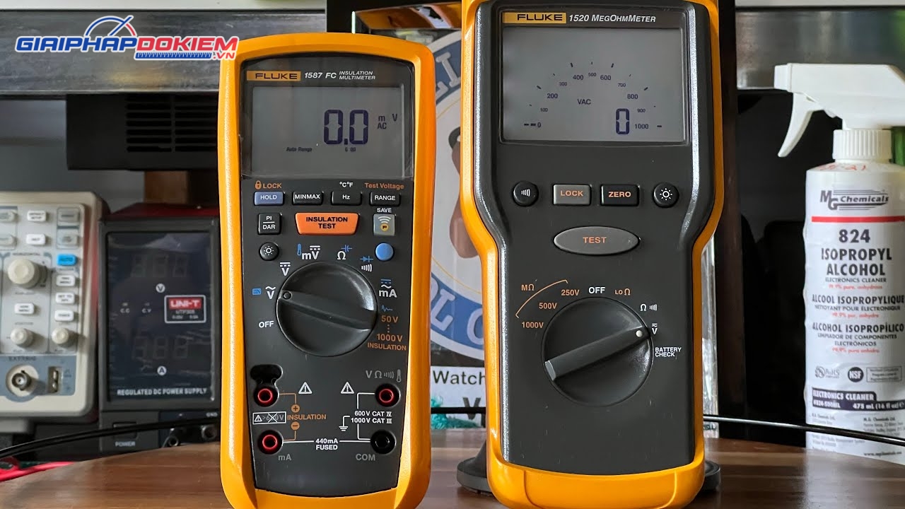 Máy đo điện trở vạn năng FLUKE 1587 19 Máy đo điện trở vạn năng FLUKE 1587 - Ảnh 9
