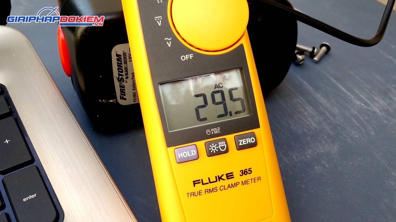 Ampe kìm đo dòng AC/DC FLUKE 365 18 Ampe kìm đo dòng AC/DC FLUKE 365 - Ảnh 5