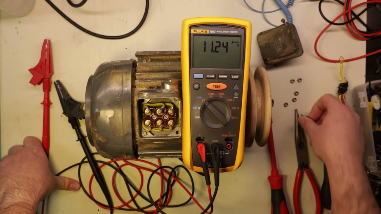 MÁY ĐO ĐIỆN TRỞ CÁCH ĐIỆN FLUKE 1507 (1000V, 10GΩ) 20 MÁY ĐO ĐIỆN TRỞ CÁCH ĐIỆN FLUKE 1507 (1000V, 10GΩ) - Ảnh 7