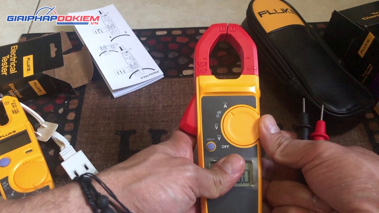 Ampe kìm FLUKE 323 (AC 400A; True RMS) 24 Ampe kìm FLUKE 323 (AC 400A; True RMS) - Ảnh 13