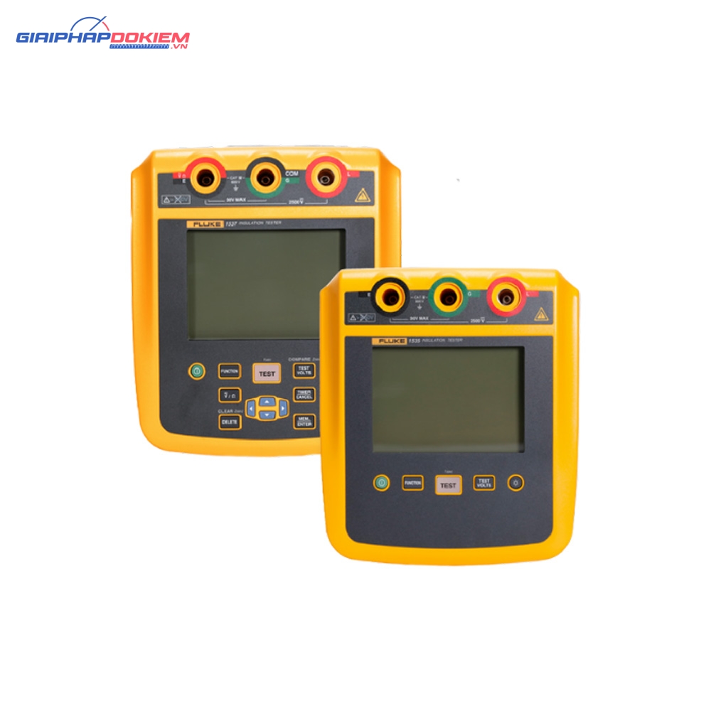 Máy Đo Điện Trở Cách Điện Fluke 1535 2500V (Megaohm kế cao áp) 11 Máy Đo Điện Trở Cách Điện Fluke 1535 2500V (Megaohm kế cao áp) - Ảnh 2