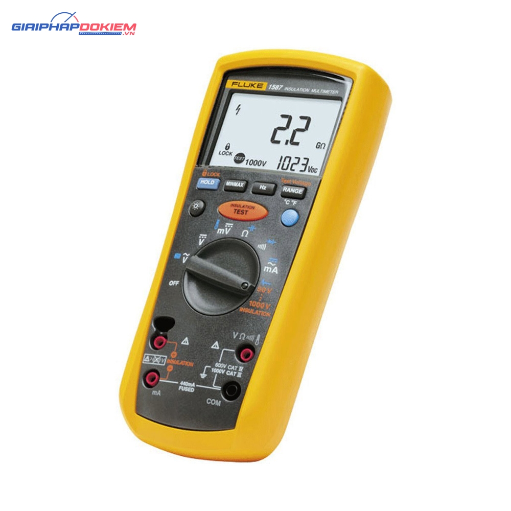 Máy đo điện trở vạn năng FLUKE 1587 11 Máy đo điện trở vạn năng FLUKE 1587