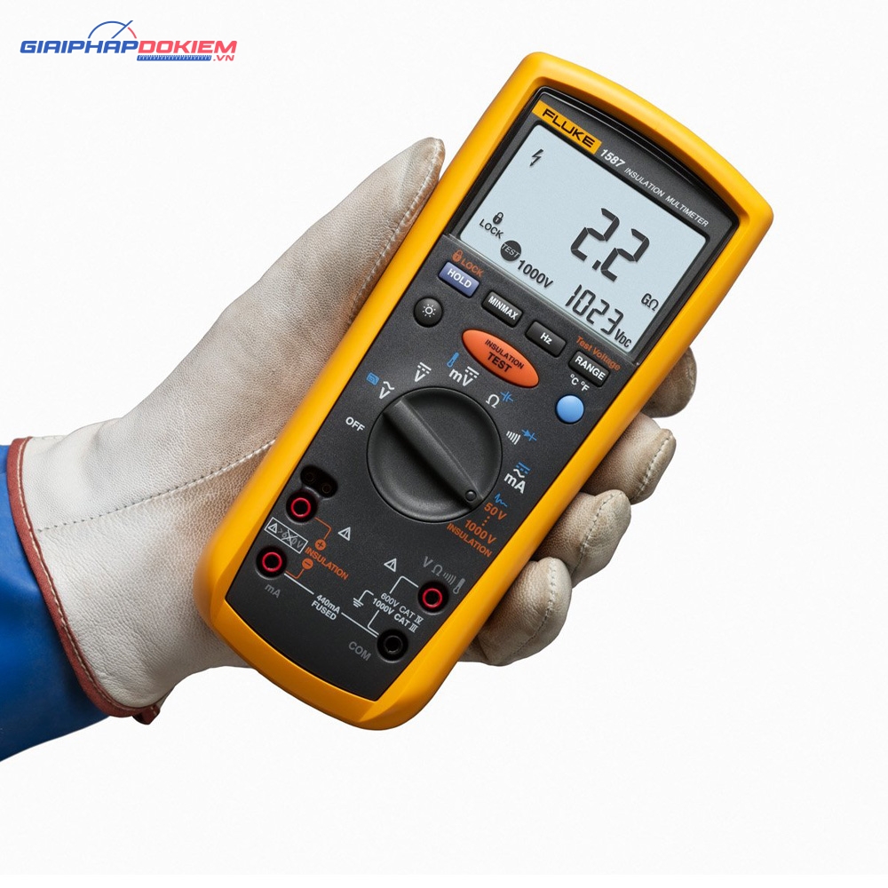 Máy đo điện trở vạn năng FLUKE 1587 13 Máy đo điện trở vạn năng FLUKE 1587 - Ảnh 3