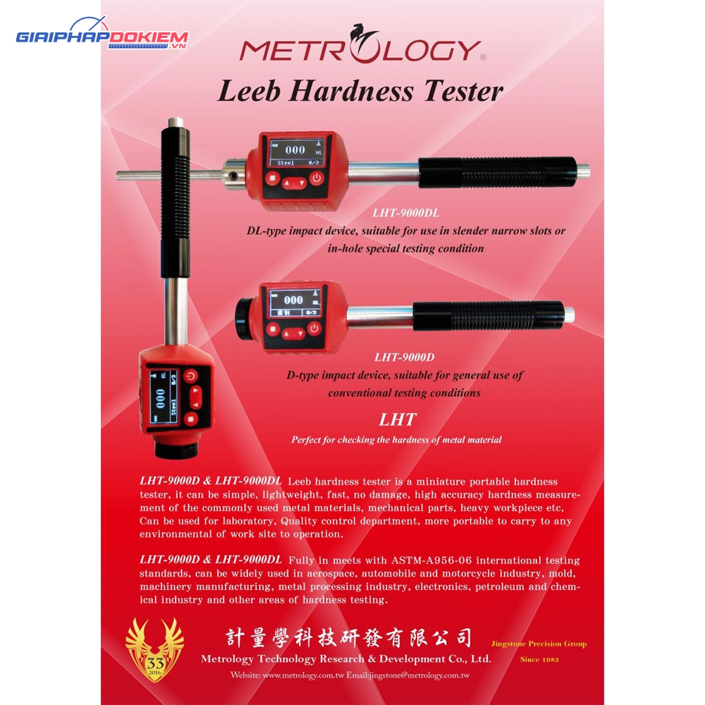 Máy đo độ cứng Leeb cầm tay Metrology LHT-9000D 3 Máy đo độ cứng Leeb cầm tay Metrology LHT-9000D - Ảnh 2