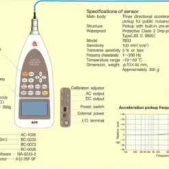 may do do rung moi truong lao dong aco 3233 30db to 119db 1