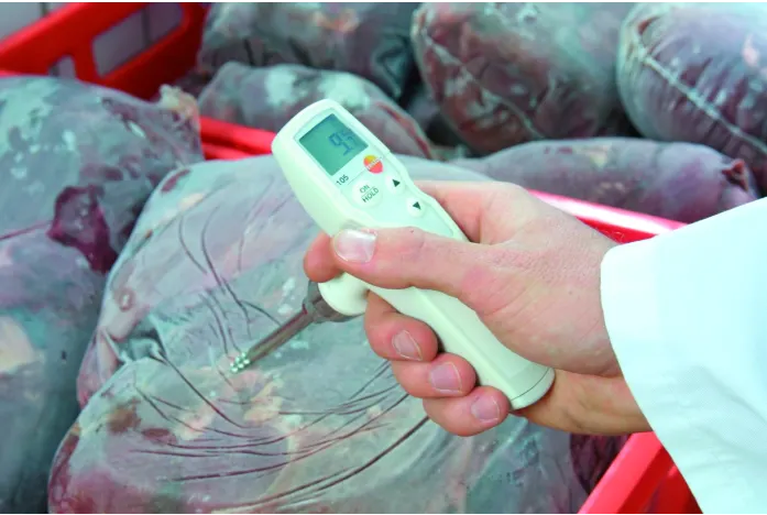 Máy đo nhiệt độ HACCP Testo 105 Máy đo nhiệt độ HACCP Testo 105