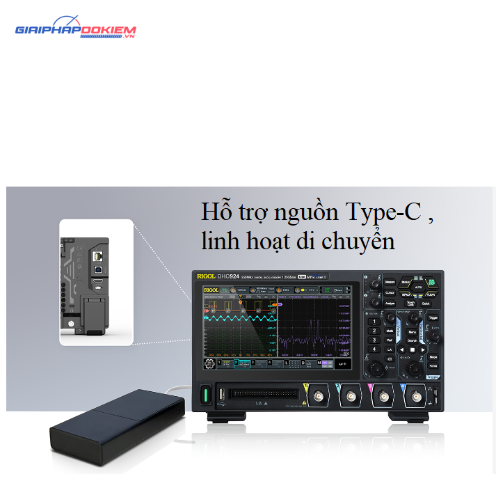 Máy hiện sóng kỹ thuật số Rigol DHO924 5 Máy hiện sóng kỹ thuật số Rigol DHO924 - Ảnh 2