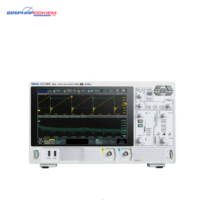 Máy hiện sóng oscilloscope Rigol DHO1072 ( 70Mhz, 2 kênh ) 3 Máy hiện sóng oscilloscope Rigol DHO1072 ( 70Mhz, 2 kênh )