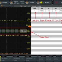 may hien song oscilloscope rigol dho1104 100mhz 4 kenh