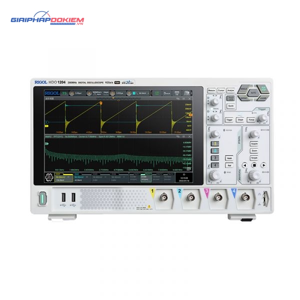 Máy hiện sóng oscilloscope Rigol DHO1204 (200Mhz, 4 kênh) 10 Máy hiện sóng oscilloscope Rigol DHO1204 (200Mhz, 4 kênh)