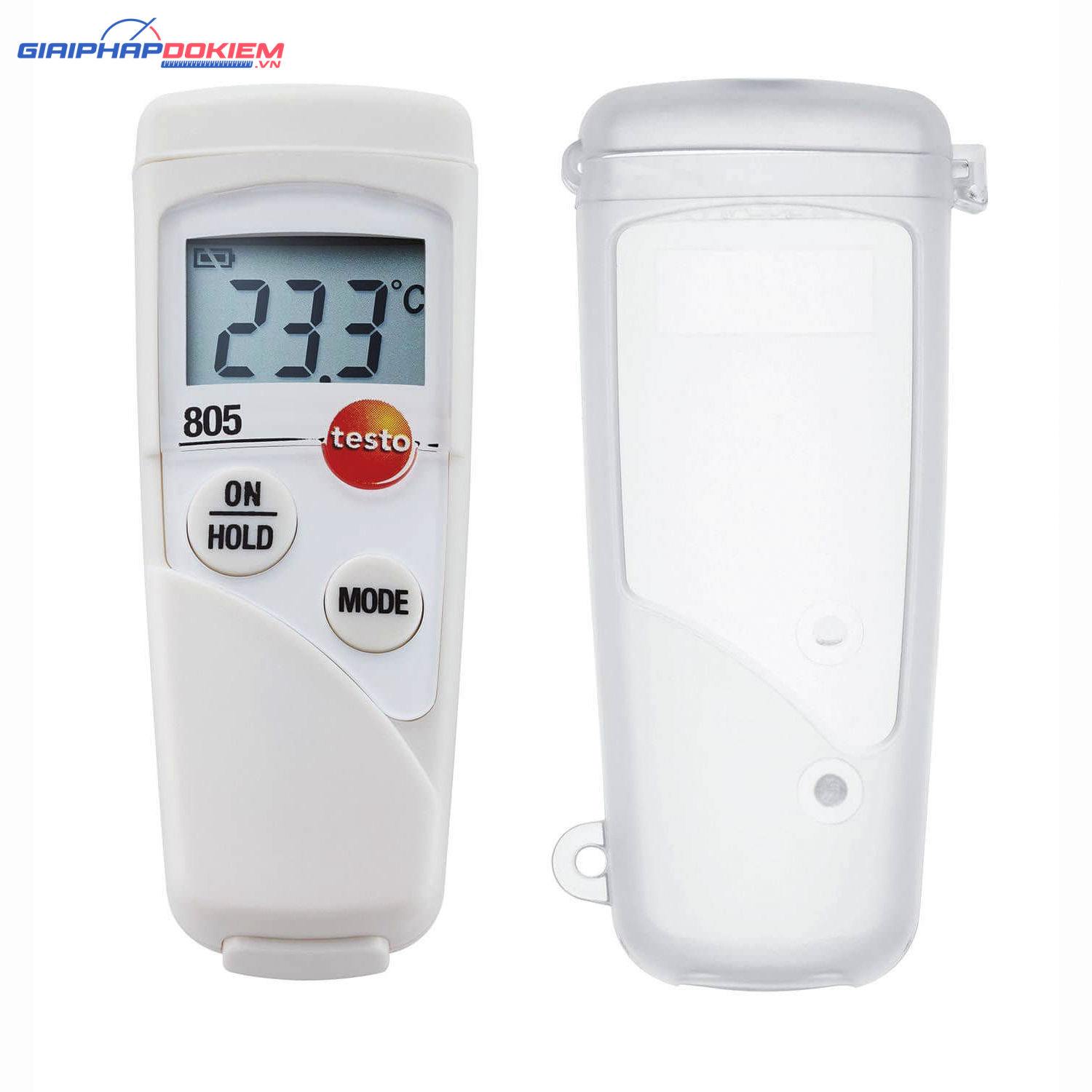 Nhiệt kế hồng ngoại Testo 805 với vỏ bảo vệ TopSafe Case 4 Nhiệt kế hồng ngoại Testo 805 với vỏ bảo vệ TopSafe Case