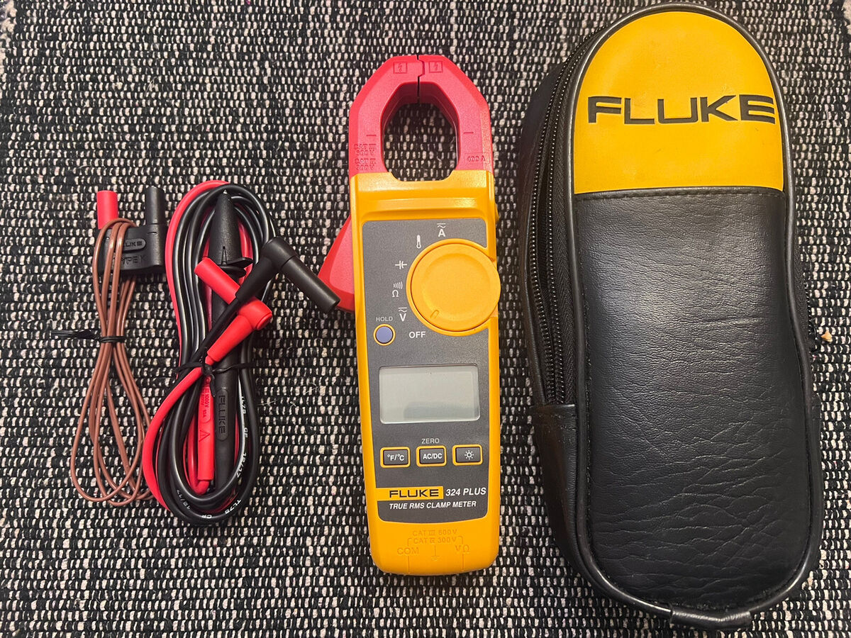 Ampe kìm FLUKE 324 (AC 400A; True RMS) 20 Ampe kìm FLUKE 324 (AC 400A; True RMS) - Ảnh 10
