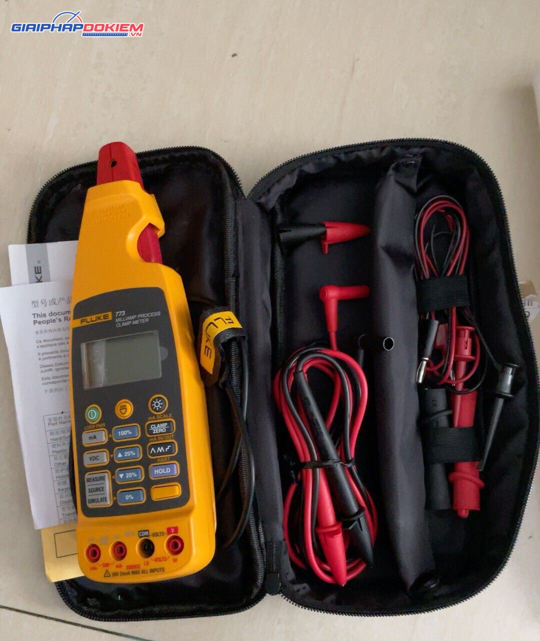 Ampe kìm FLUKE 773 (100mA) 33 Ampe kìm FLUKE 773 (100mA) - Ảnh 16